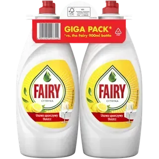 Nõudepesuvahend Fairy Lemon 2x900ml