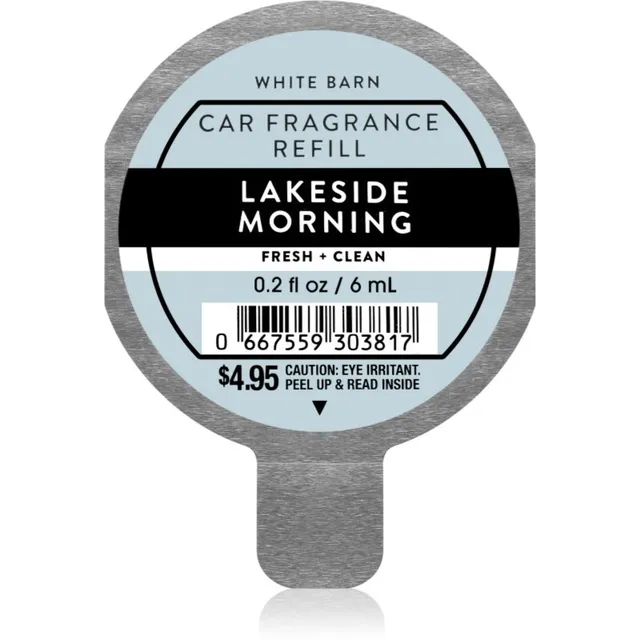 Bath & Body Works Lakeside Morning autoõhu värskendaja täitepakend 6 ml