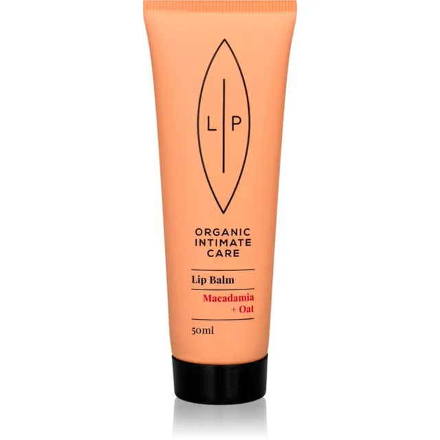 Lip Intimate Care Organic Intimate Care Macadamia and Oat Palsam intiimsetele kehaosadele lõhnatu 50 ml