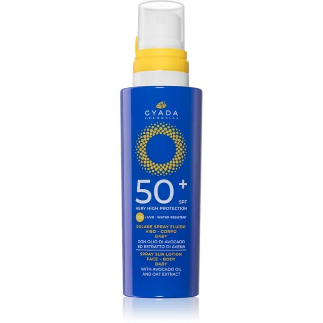 Gyada Cosmetics Solar Näo ja keha kaitsekreem lastele SPF 50+ 150 ml