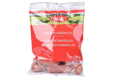 Keedetud sardellid PORMET, 600g