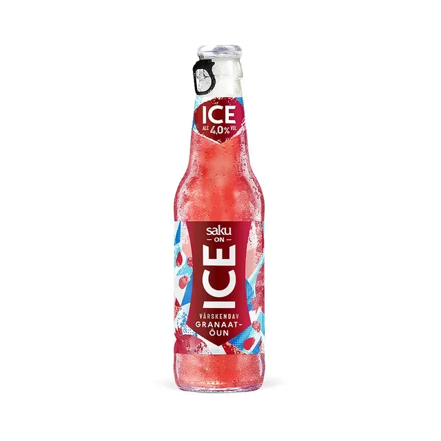 Õllekokteil Saku On Ice Granaatõun, SAKU, 330 ml pudel