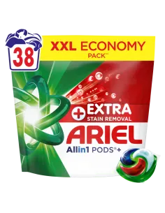 Ariel All-in-1 PODS +Extra Clean Power pesukapslid 38 tk