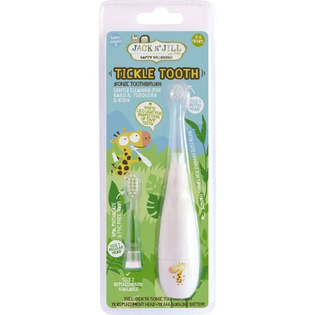 Jack N’ Jill Tickle Tooth Heliline hambahari lastele 1 tk