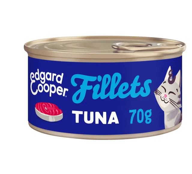 Edgard Cooper kassikonserv, tuunikala, 70 g