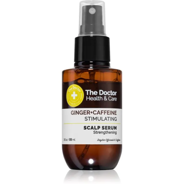 The Doctor Ginger + Caffeine Stimulating Stimuleeriv seerum nõrkadele välja langema kippuvatele juustele 89 ml