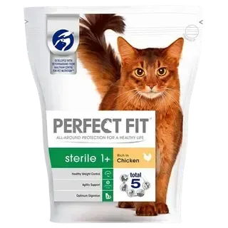 PERFECT FIT Kuivtoit ster.kassidele, kanaga, 750g