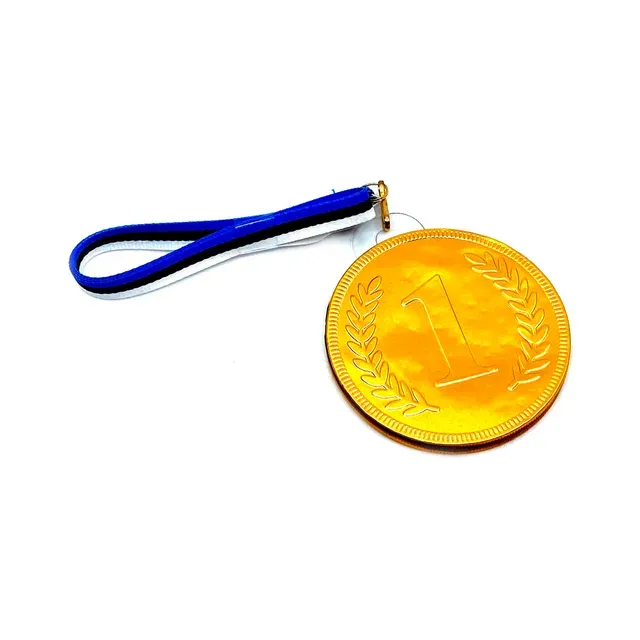 Kaelariputatav medal Nr.1 piimašokolaadist, STEENLAND, 23 g