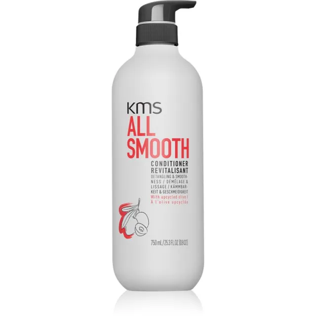 KMS All Smooth Conditioner Silendav palsam paksudele, karmidele ja kuivadele juustele 750 ml