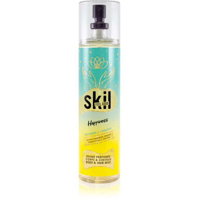 Skil Feel Good Happiness Värskendav udupihusti juustele ja kehale naistele 250 ml
