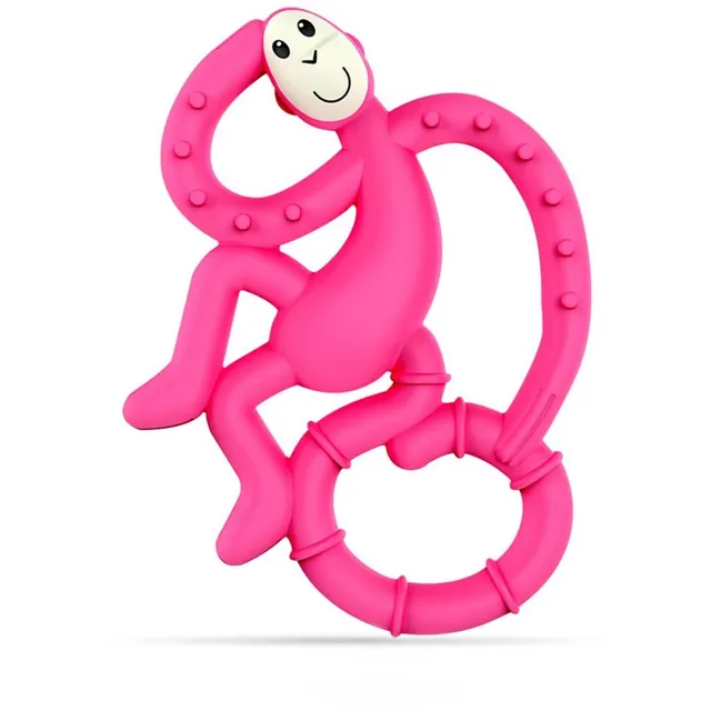 Matchstick Monkey Mini Monkey Teether närimismänguasi antimikroobse koostisainega 1 tk
