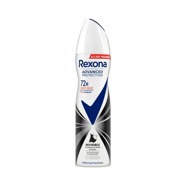 Deodorant Advanced Protection Invisible, REXONA, 150ml