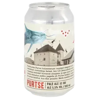 Purtse Pale Ale õlu 5,5%vol 330ml