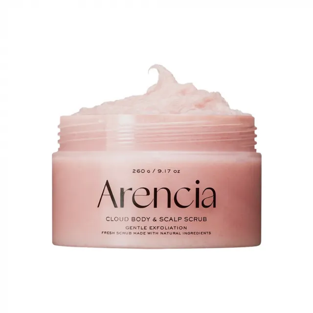Arencia Cloud Body & Scalp Scrub Lavender & Pear kehakoorija 260 g