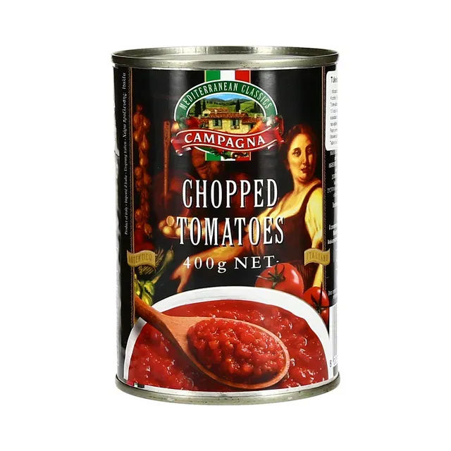 Tükeldatud tomatid, CAMPAGNA, 400 g