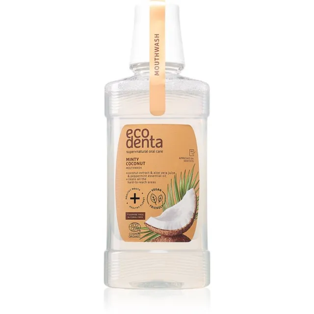 Ecodenta Minty Coconut Suuloputusvesi kookosega 250 ml