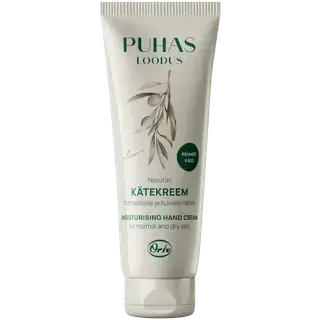 Kätekreem oliiviõliga, PUHAS LOODUS, 75 ml
