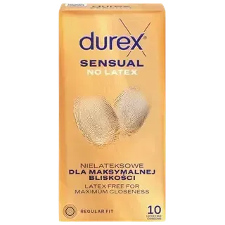 Durex kondoomid Sensual No Latex 10tk