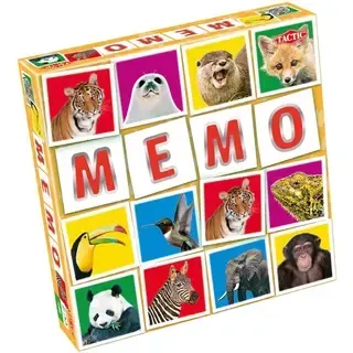 Lauamäng Memo "Metsloomad", TACTIC, 1 tk