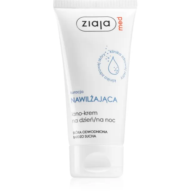 Ziaja Med Hydrating Care Toitev ja taastav kreem dehüdreeritud ja eriti kuivale nahale 50 ml