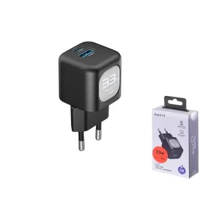 Kiirlaadija Havit A+C 33W Dot