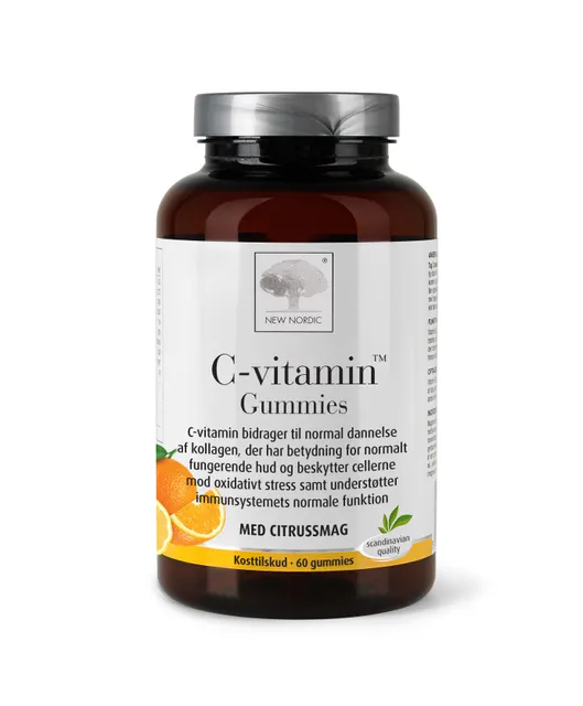 NEW NORDIC C-VITAMIN GUMMIES N60