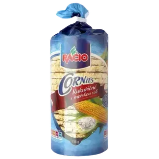 Maisileivakesed meresoolaga, RACIO, 115 g