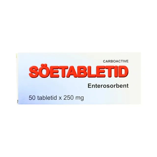 Söetabletid 250mg N50, 10 g