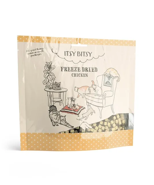 ItsyBitsy külmkuivatatud maius kassile, kanarind, 100 g