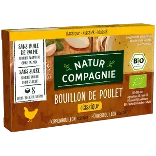 Natur Compagnie orgaaniline kanapuljong suhkruvaba, 8 kuubikut, 88g