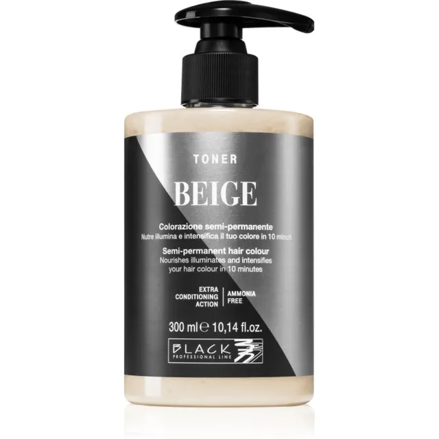 Black Professional Line Toner toonik looduslike toonide jaoks Beige 300 ml