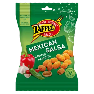 Mehhiko salsa maitselised röstitud maapähklid, TAFFEL, 140g