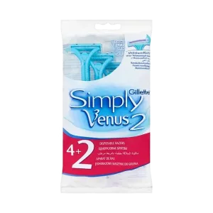 Gillette Venus Simply2 raseerija 4+2tk