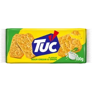 Kreekerid sibula ja hapukoorega, TUC, 100 g