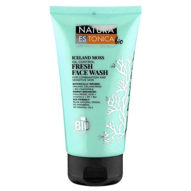 NATURA ESTONICA BIO Iceland Moss Fresh Face Wash 150ml