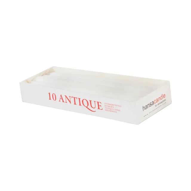 Antiikküünal 7,5h 24,5cm, HANSA CANDLE, 10 tk