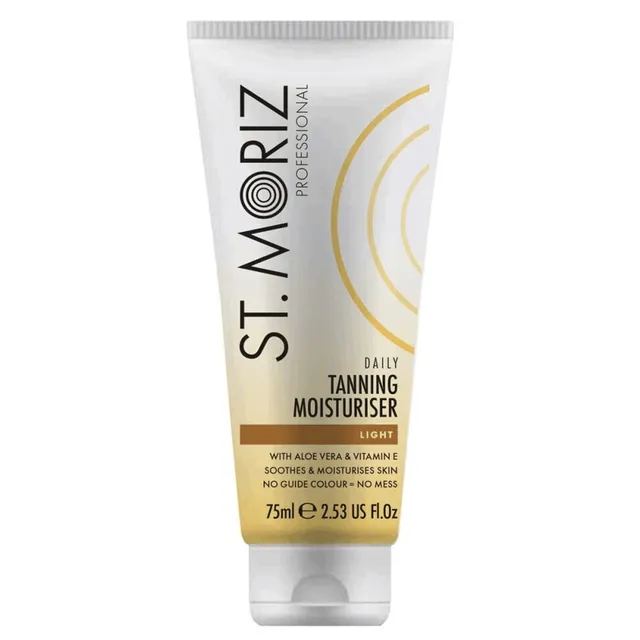 ST. MORIZ Professional Daily Face Tanning Light Moisturiser 75ml