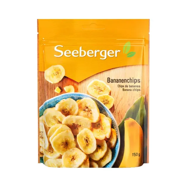 Banaanikrõpsud, SEEBERGER, 150 g