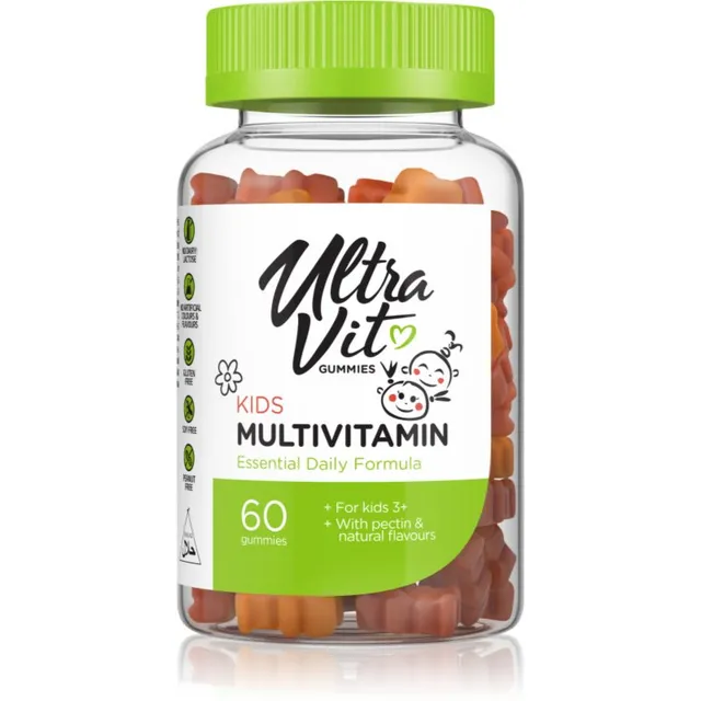 VPLab UltraVit Gummies Kids Multivitamin Multivitamiinide kompleks lastele üle 3-aastastele 190 g