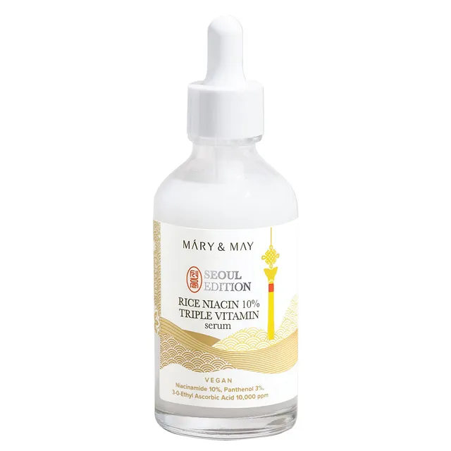 MARY & MAY Rice Niacin 10% Triple Vitamin Serum 80ml