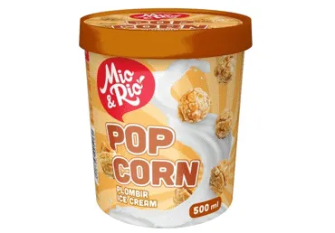 Jäätis popkorni. MIO&RIO 310g
