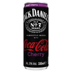 Jack Daniels&Cola Cherry 5% 0.33L prk