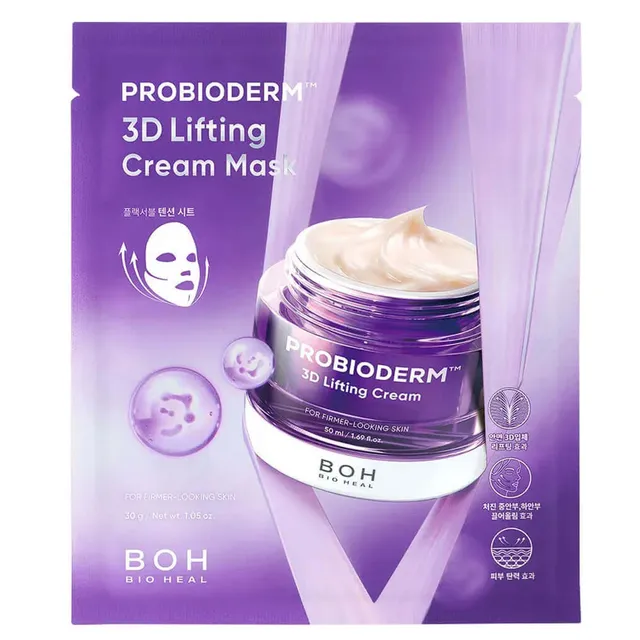BIOHEAL BOH Probioderm 3D Lifting Cream Sheet Mask 35g