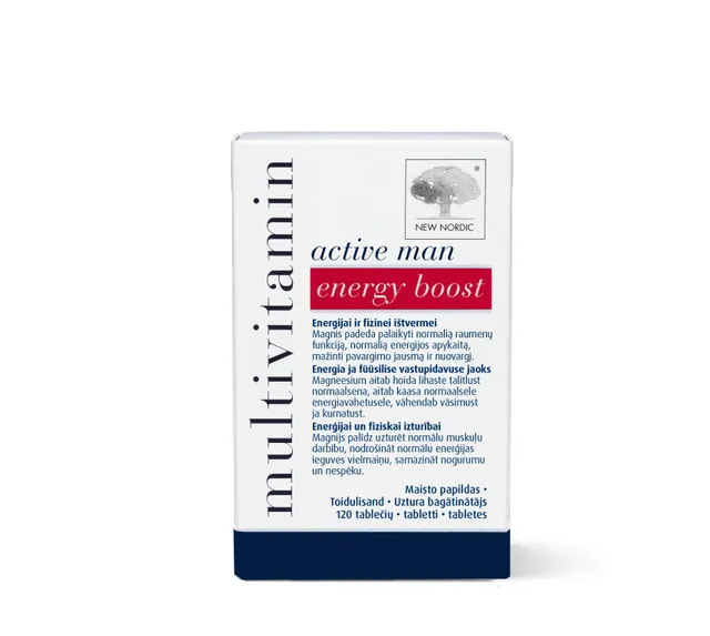 NEW NORDIC MULTI ACTIVE MAN ENERGY BOOST N120