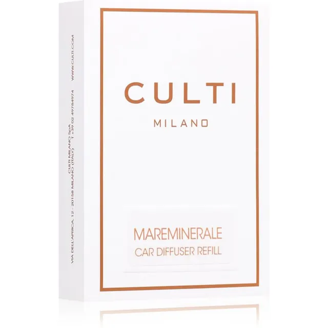 Culti Milano Car Mareminerale autoõhu värskendaja täitepakend 57x35 cm