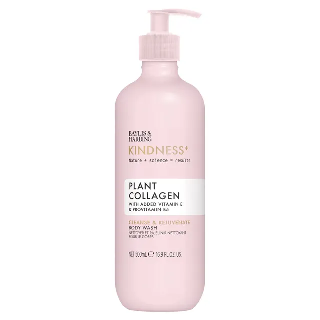 BAYLIS & HARDING Kindness+ Plant Collagen Body Wash 500ml