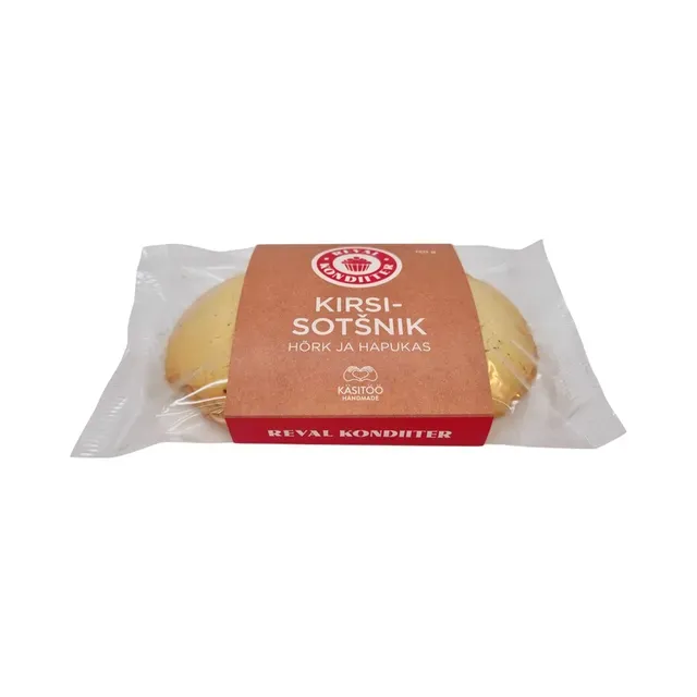 Kirsi-kohupiima sotsnik 2 tk, REVAL KONDIITER, 150 g
