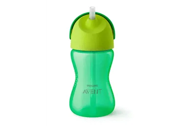 Pudel kõrrega AVENT  300ml, 12k+, poiss