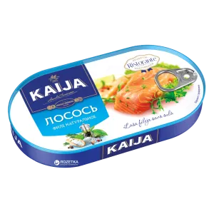 Kaija Lõhefilee omas mahlas 170g