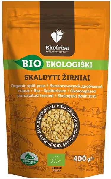Purustatud herned, ökoloogilised